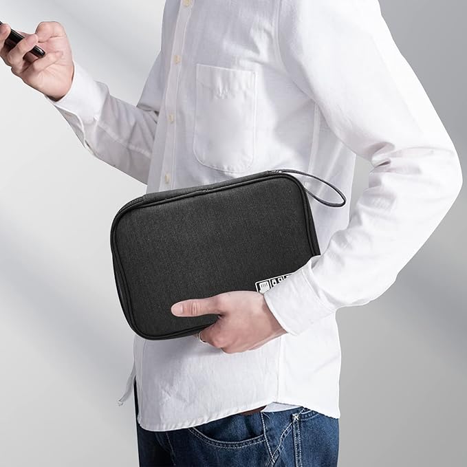 Electronics Organizer Travel Case, Work-Black