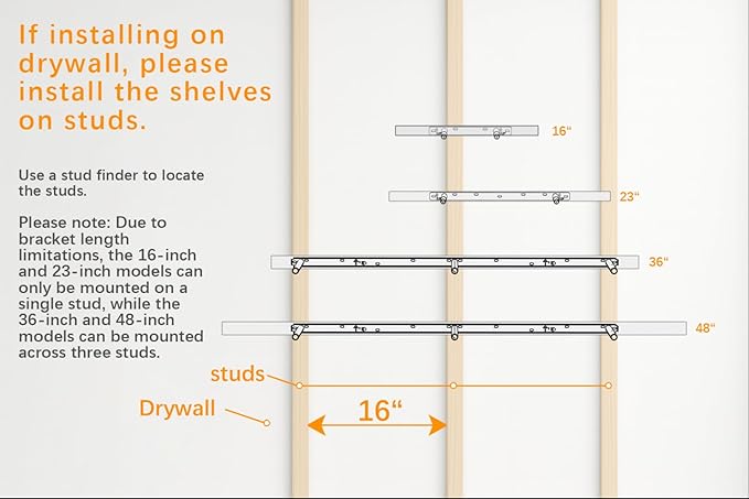 BAYKA Floating Shelves for Wall, 22.5 inches Black Wall Shelves for Bathroom, Bedroom, Living Room, Kitchen & Book, Hanging Display Decor Organizer Shelf with 22 lbs Capacity