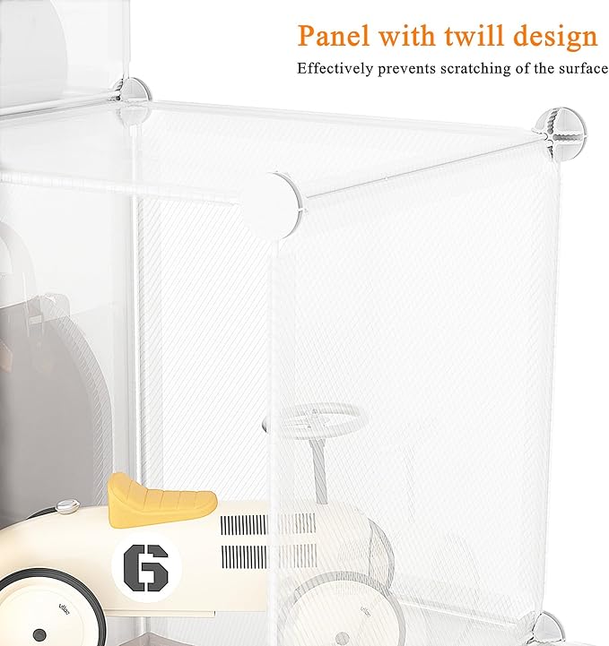 Cube Storage Organizer, Closet Organizers and Storage, 6 Cube Shelves Bookshelf