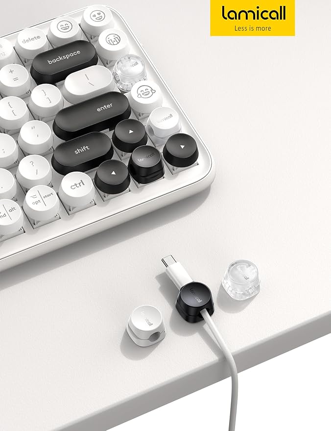 6Pack Cord Organizer, Office Desk Accessories