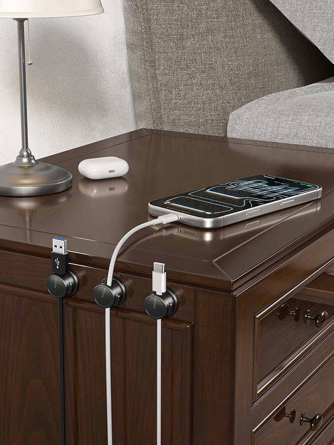 360° Swivel Magnetic Cable Organizer