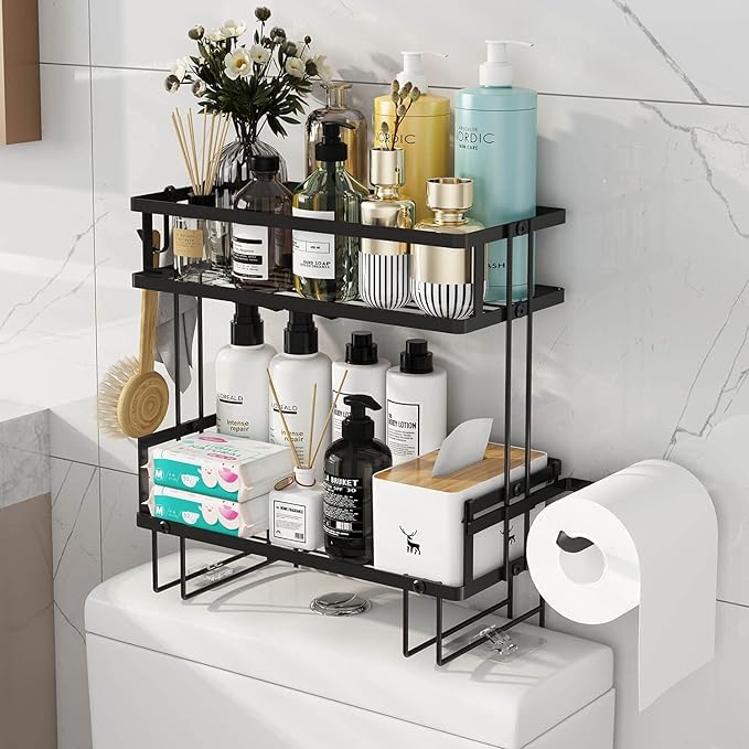 Bathroom Organizers, 2-Tier Over Toilet Storage