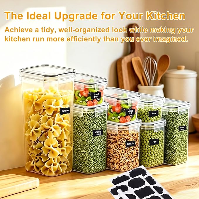 32 Pack Airtight Food Storage Containers with Lids