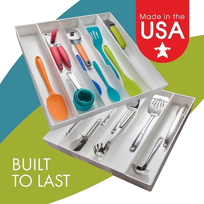 Dial Industries Expandable Silverware, Large Utensils
