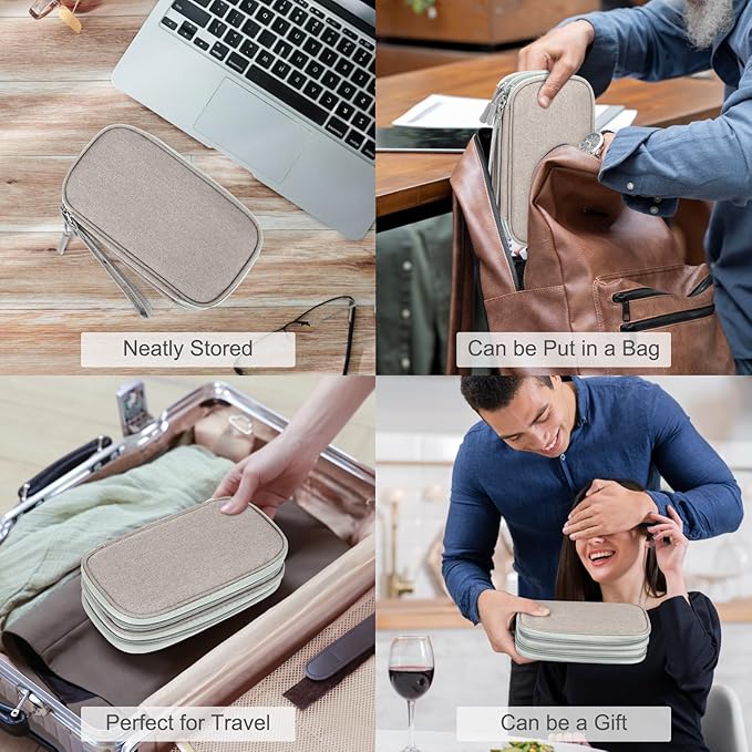 Electronic Organizer, Earphone Khaki