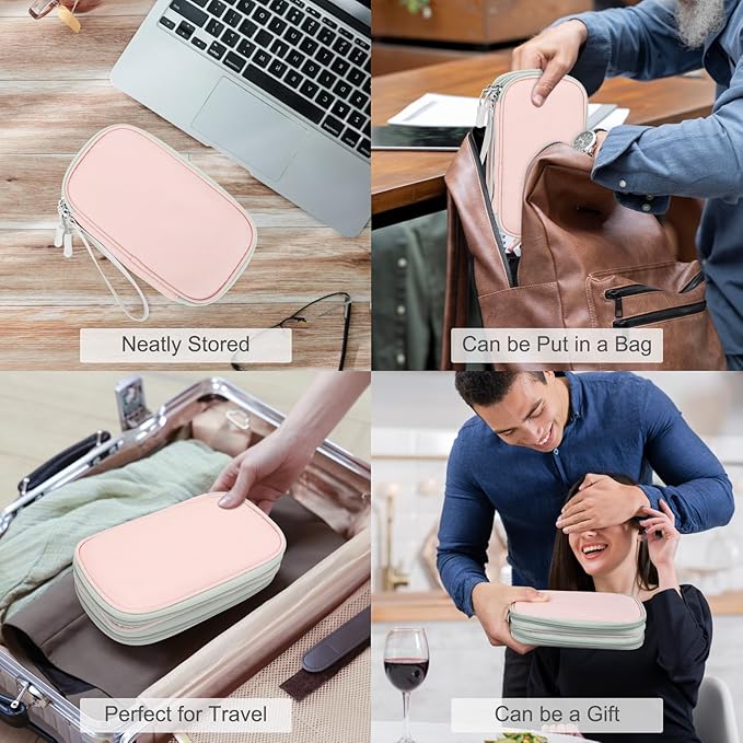 Electronic Organizer, Earphone-Light Pink
