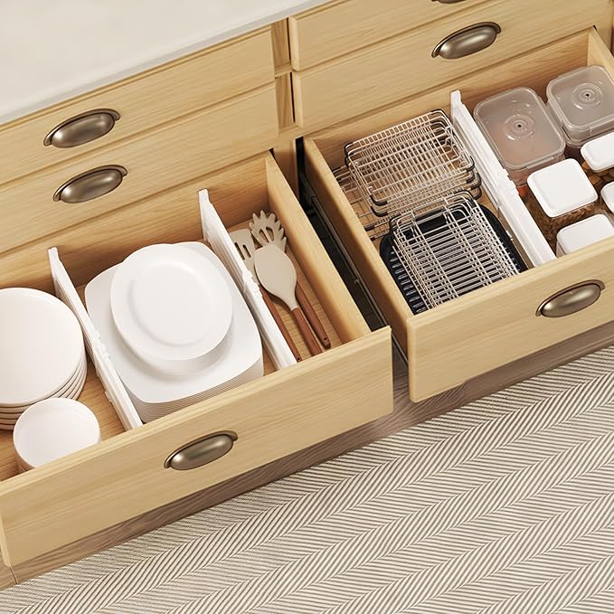6" Tall 9 Pack Drawer Dividers