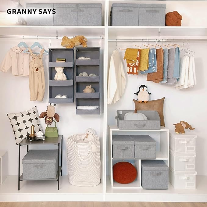 SAYS 3-Shelf Hanging Closet Organizer and Storage