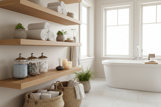 7 Bathroom Storage Ideas to Create Your Own Spa-Like Sanctuary
