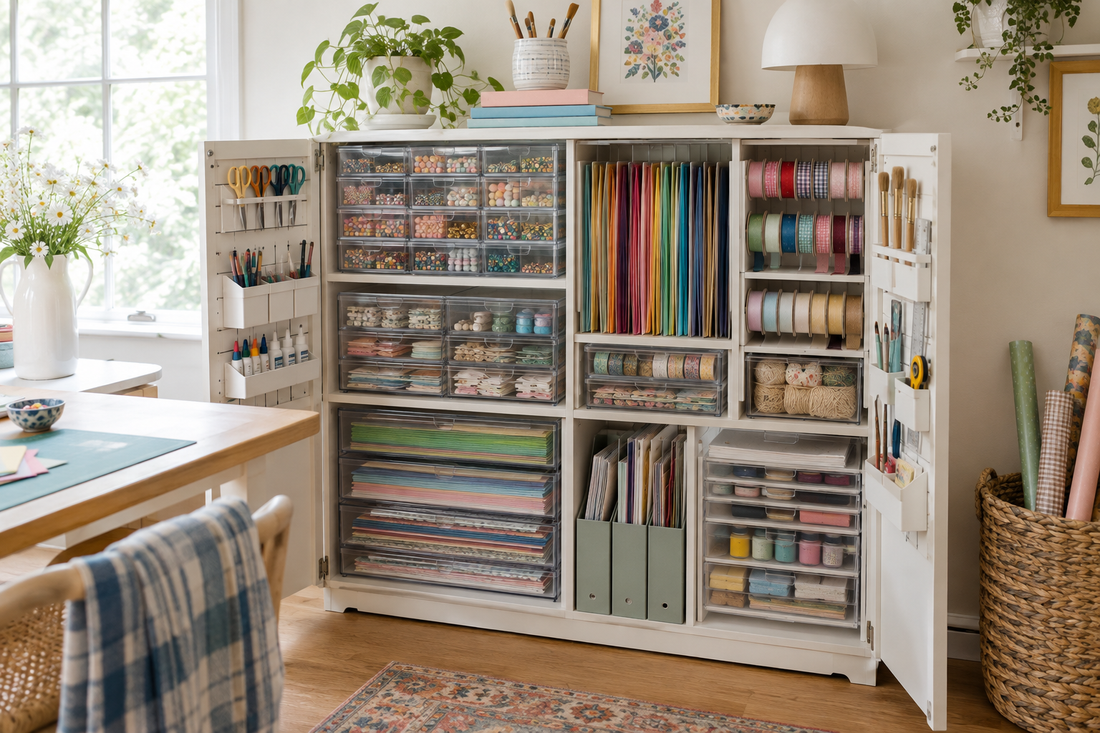 Craft Supply Organization Ideas for a Creative Space That Stays Tidy