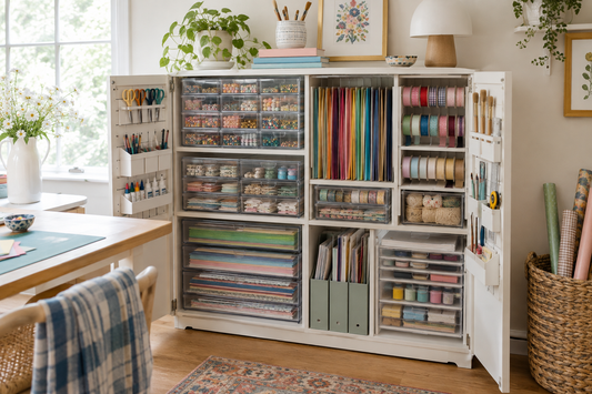 Craft Supply Organization Ideas for a Creative Space That Stays Tidy