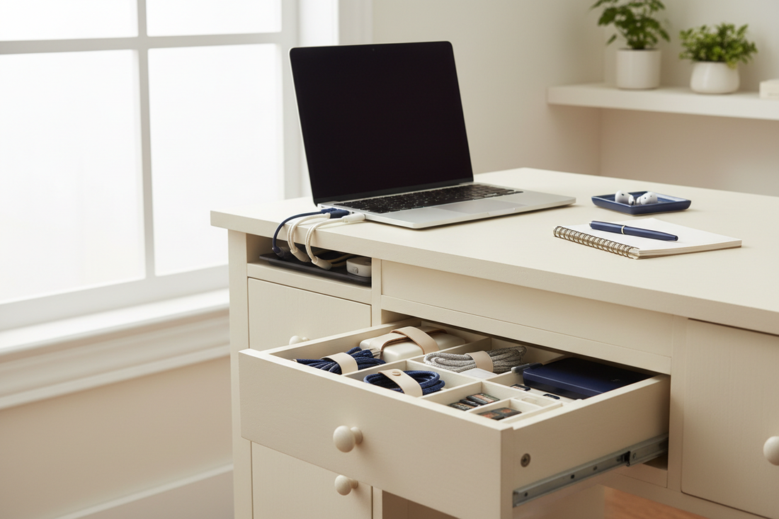 Home Office Cable Management: Simple Desk Organization That Lasts