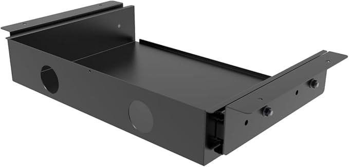 13 inch Under Desk Slide Out Storage Shelf