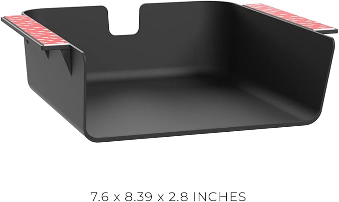 Under Desk Storage Shelf, Drawer Organizer for Office, Workstations, 2 Pack