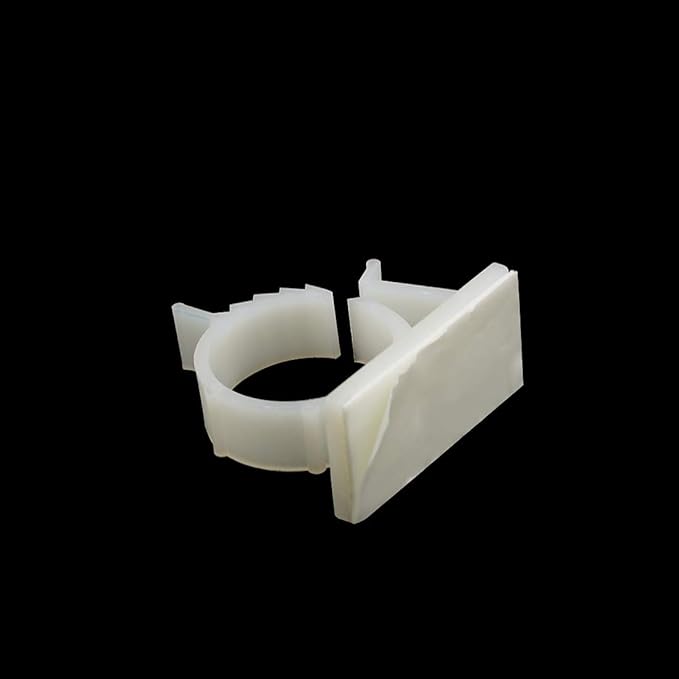Adjustable Cable Clips Self-Adhesive Wire Holder Cable Organizer Adhesive Wire Clamps, White, 25 Pack