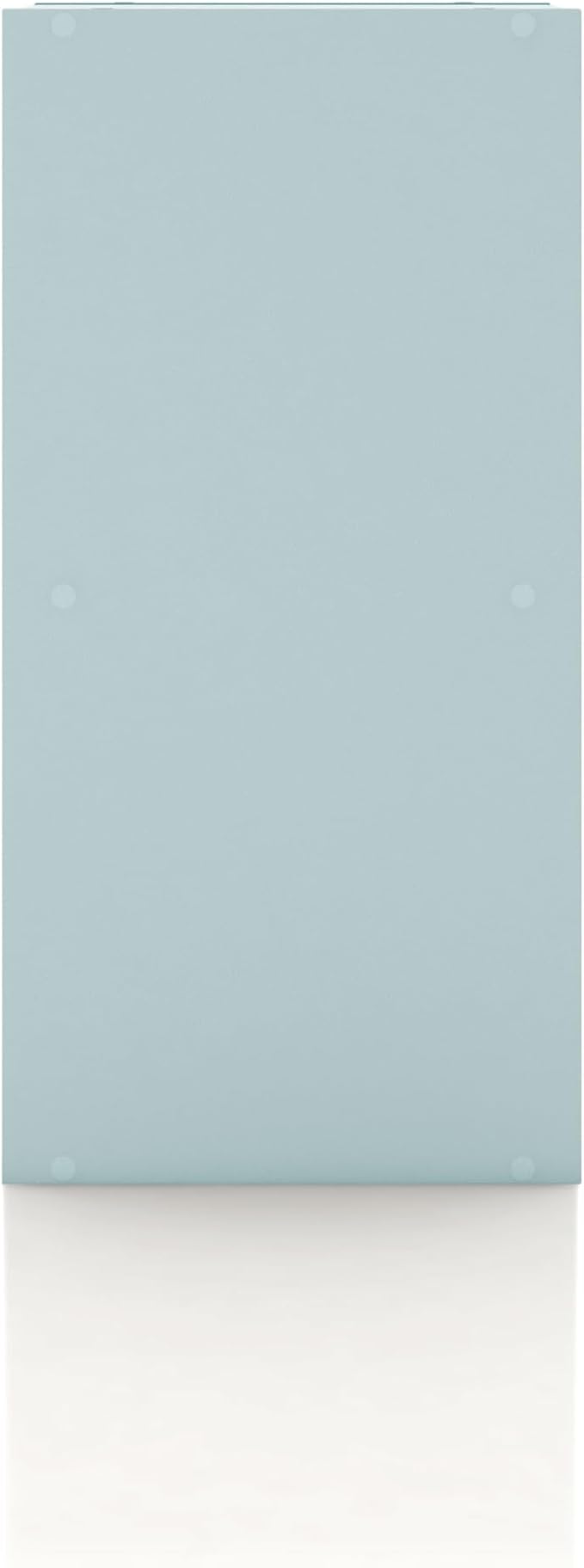 Homes, Inside + Out Apexa 2-Cube Storage Organizer Shelves, Light Blue