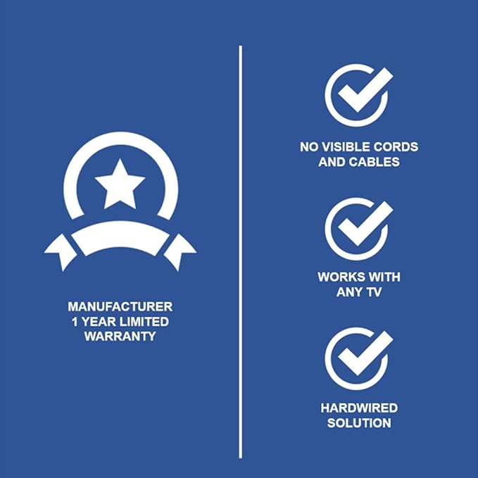 Legrand, OnQ in-Wall Cable Management Kit for Power & Low Voltage Cords