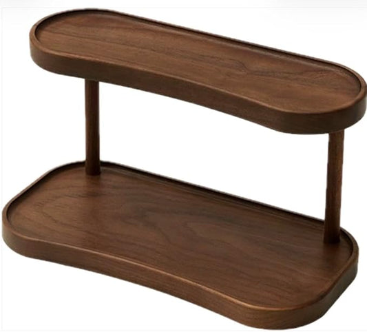 Bamboo Desktop Organizer Shelf