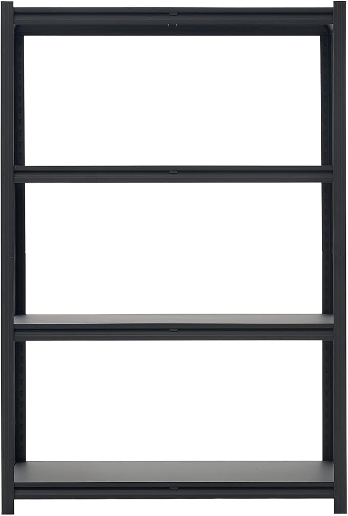 VEVOR Storage Shelves, 4-Tier Adjustable, 2400 lbs Capacity, Heavy Duty Garage Storage Shelving Unit, Metal Utility Rack Shelf, for Garage Workshop Warehouse Basement, 40.55" W x 20.55" D x 60.2" H