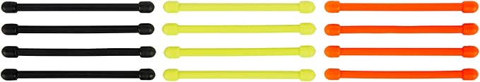 Nite Ize Gear Tie Original ProPacks - Reusable Rubber Twist Ties for Indoor & Outdoor Use - Bendable Wire Interior - Durable Rubber Exterior - Secure Grip - Assorted Colors, 3" (12 Pack)