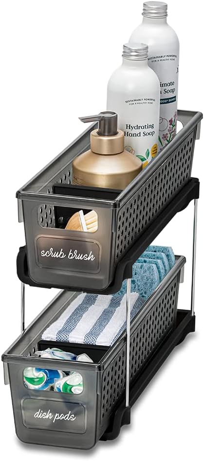 Madesmart Premium Small 2 Tier Organizer