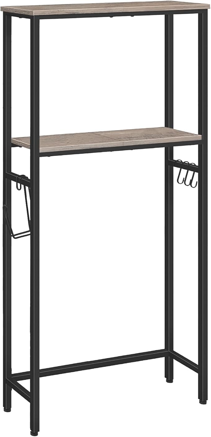 Over-The-Toilet Storage, 2-Tier Bathroom Organizer Over Toilet
