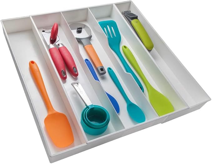 Dial Industries Expandable Silverware, Large Utensils
