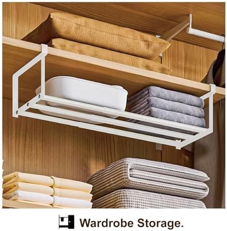 Expandable Shoe Rack Organizer, White,2 Pcs