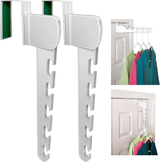 Wonder Hanger Over The Door 2-Pack Organizer for Clothes Hangers