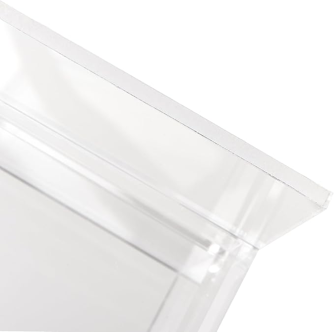 Russell+hazel Acrylic Monitor Stand with Drawer, 20” x 10” x 5.25”