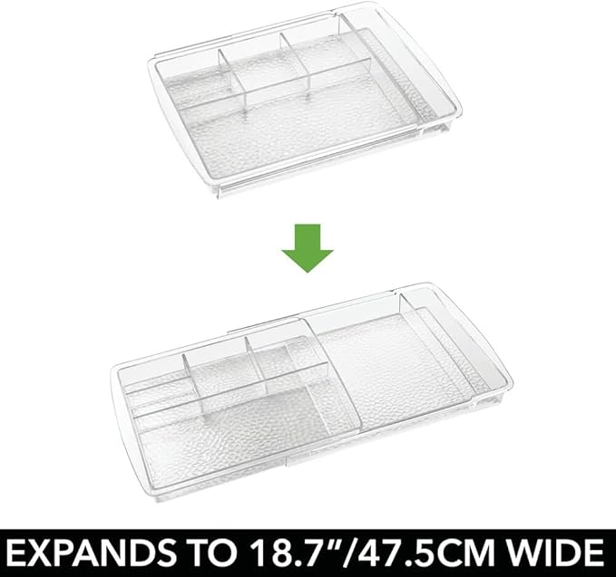 Expandable Makeup Organizer for Bathroom Drawers, Vanities, Countertops