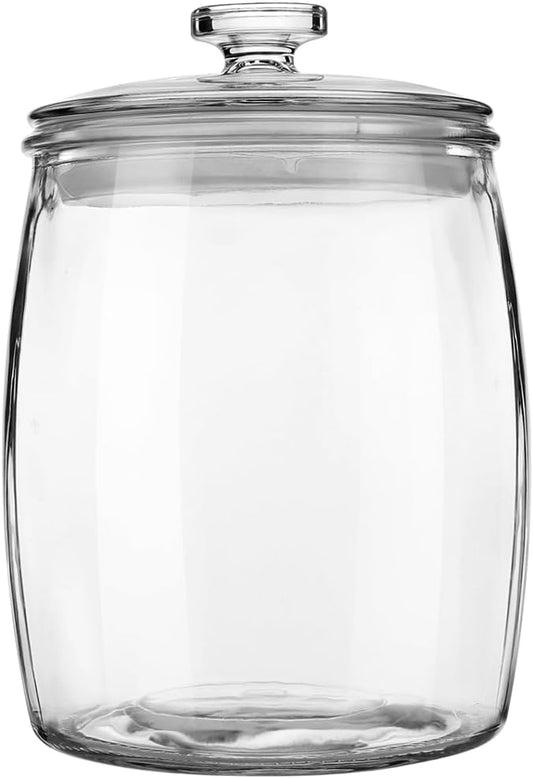 Wide Mouth Apothecary Jar with Lid