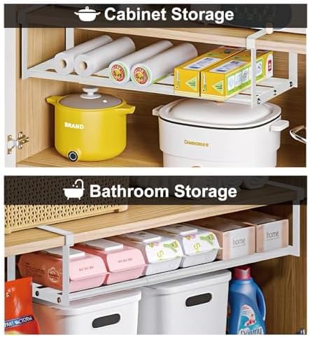 Expandable Shoe Rack Organizer, White,2 Pcs