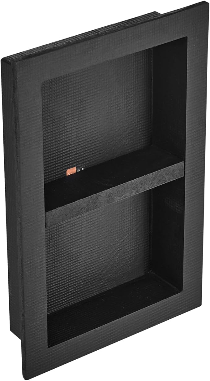 Shower Niche Ready for Tile 16" x 24", Double Shelf Organizer
