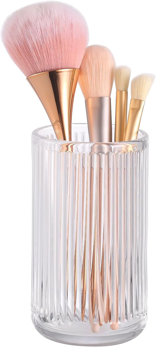 Makeup Brush Holder Organizer, Clear L