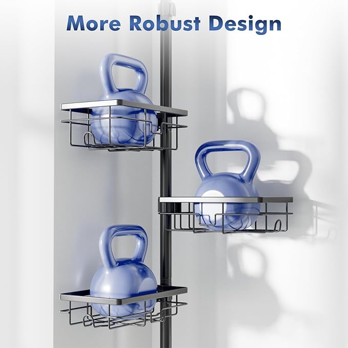 Shower Caddy Organizer Tension Pole