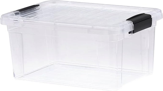 Small Clear Storage Box with Lid