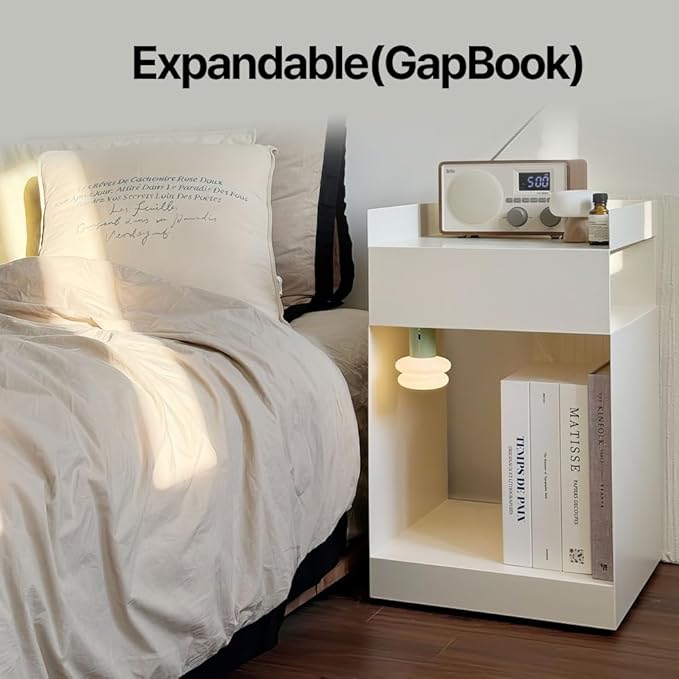 Book Shape Decorative Cable Management Box, Blue Coral, Standard