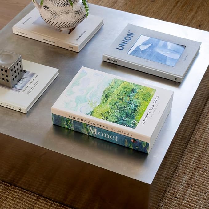 Decorative Cable Management Box, GoghMonet, Slim