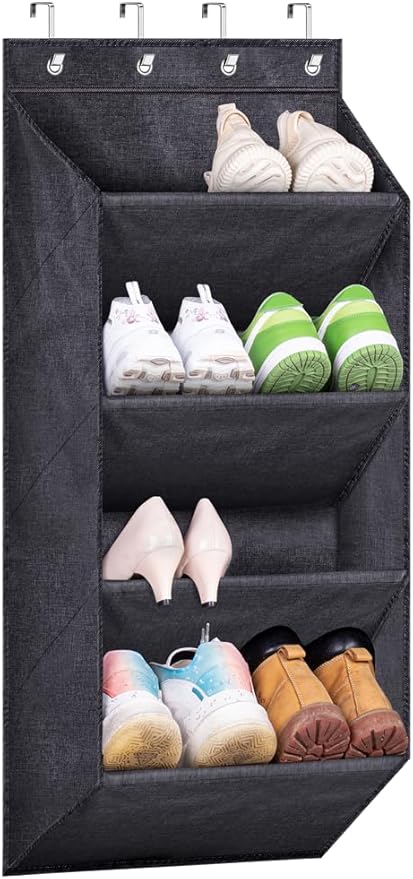 LAMB Over the Door Shoe Rack for Closet