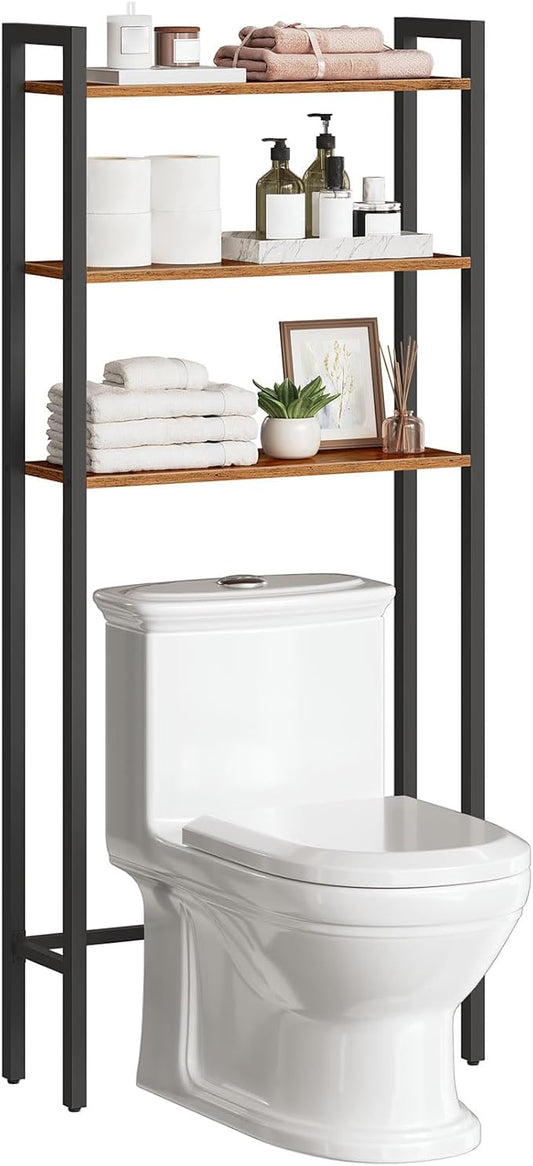 Over The Toilet Storage, 3-Tier Bathroom Organizer Shelf Over Toilet