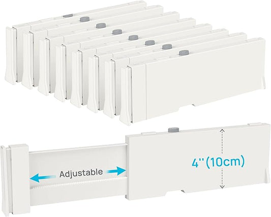 Drawer Dividers for Clothes 8 Pack