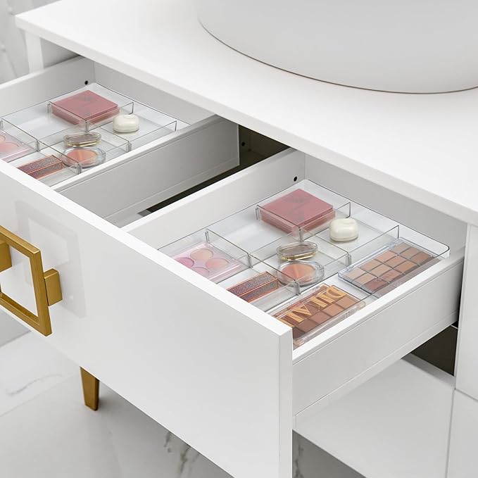 Adjustable Clear Drawer Organizer