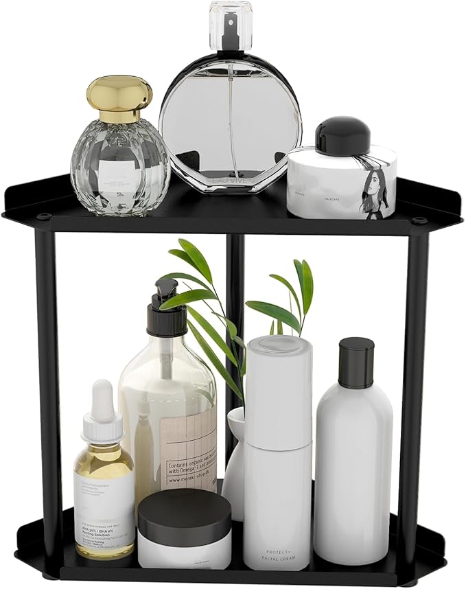Corner Bathroom Counter Organizer, Bathroom Organizer Countertop