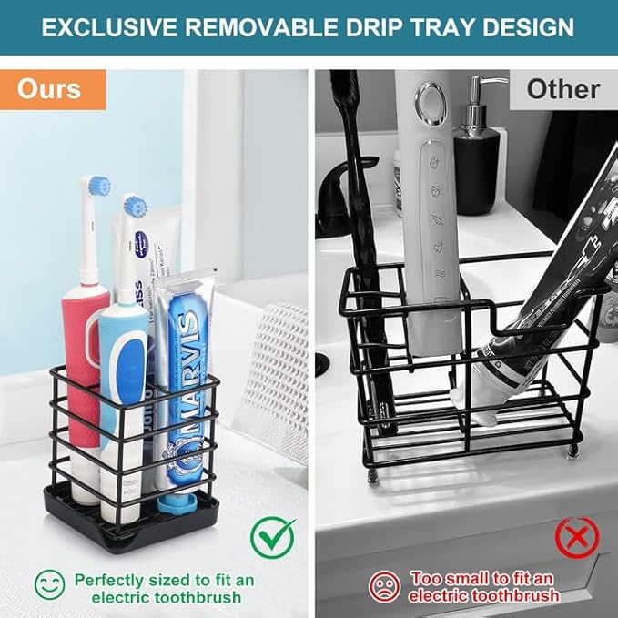 Toothbrush Holders for Bathrooms, Small