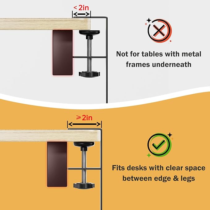 25'' Upgraded Under Desk Cable Management