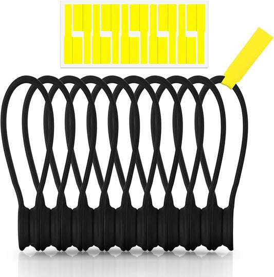 7.9'' Long Magnetic Cord Tie With Labels