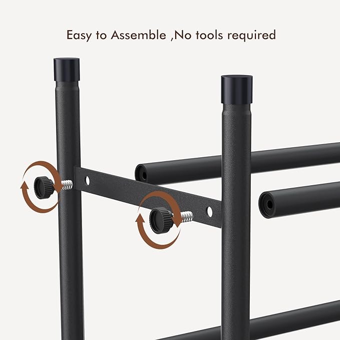 Expandable Shoe Rack, 2 Tier Shoe Rack for Closet