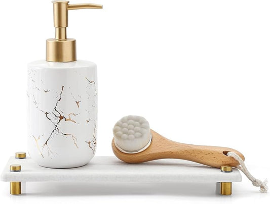 Stone Drying Tray, Gold Sink Caddy