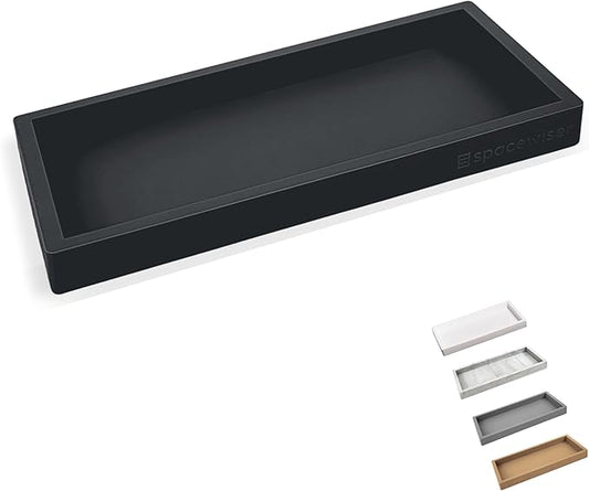Countertop and Vanity Tray, Small 7.7” Silicone Tray, Soap Dispenser Trays